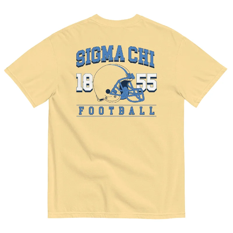 Men’s silky fabric shirt-Sigma Chi Game Day T-Shirt by Comfort Colors (2023)