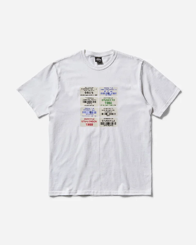 Men’s suave graphic tee-Men's Codes T-Shirt White