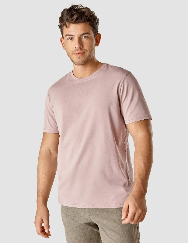 Men’s clean modern top-Supima T-Shirt Dusty Lilac