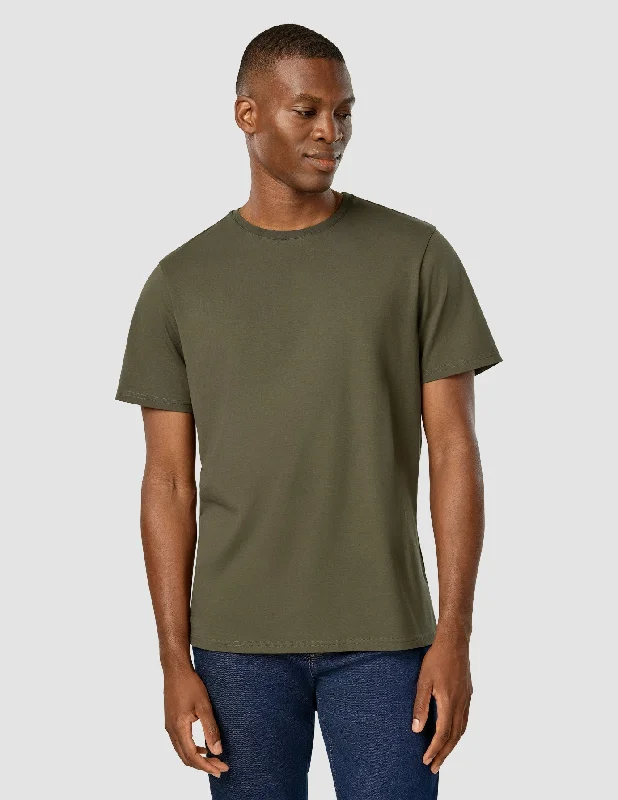 Men’s light cotton tee-Supima T-Shirt Nightfall Green