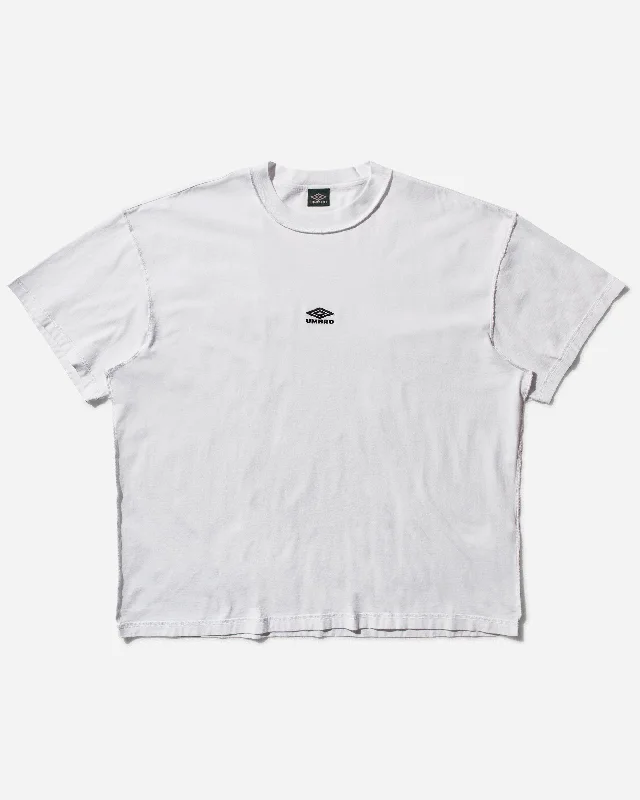 Men’s fast-dry athletic shirt-Men's Inside Out Logo T-Shirt White