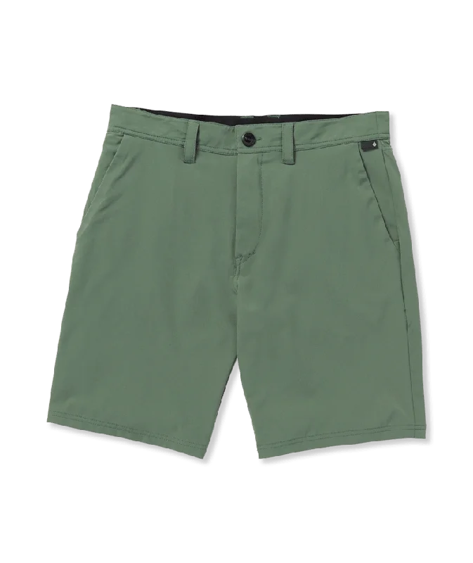 Men’s pure khaki jeans-Volcom Frickin Cross Shred 20 Shorts-Fir Green