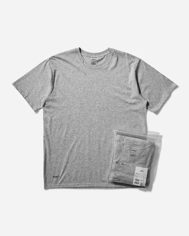 Men’s cozy fit top-Men's Skivvies 3-Pack T-Shirt Grey