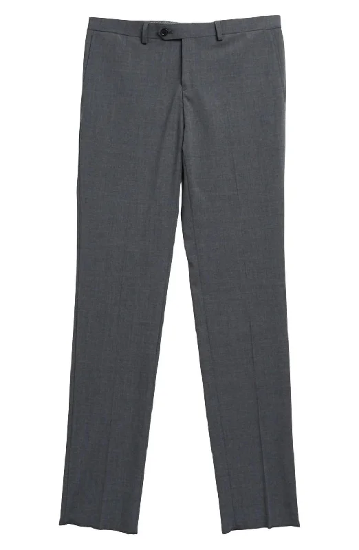 Men’s iconic cargo jeans-Boys Dress Pants In Mid Grey