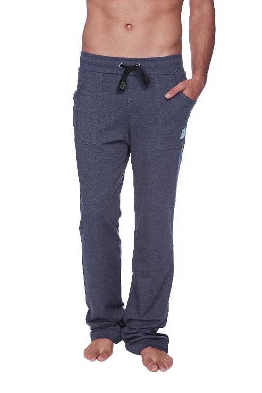 Men’s all-purpose khaki trousers-Eco-Track & Yoga Sweat Pant (Solid Charcoal)