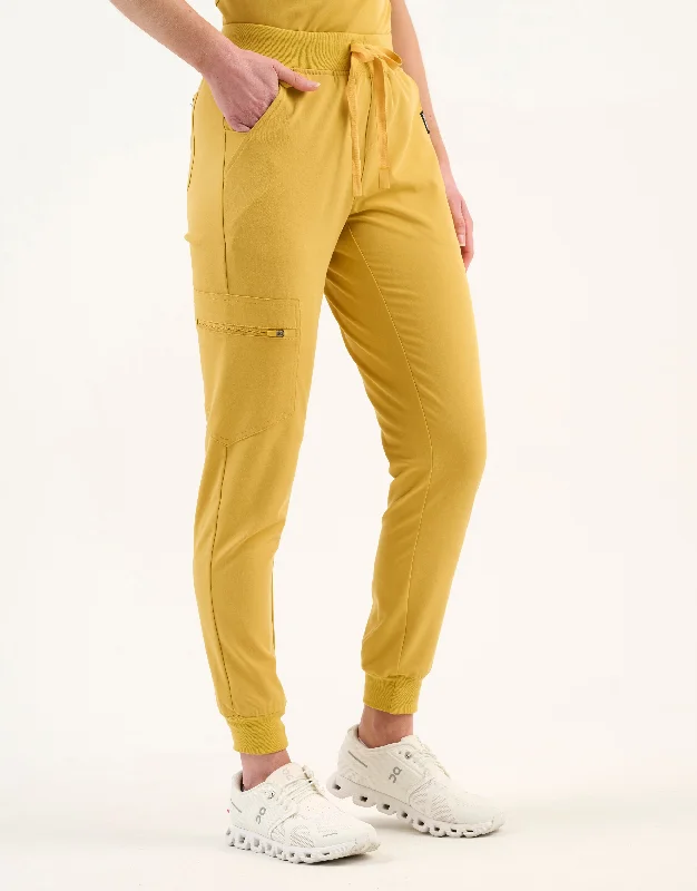 Men’s ventilated khaki pants-Essential Jogger Scrub Pants - Yellow Gold