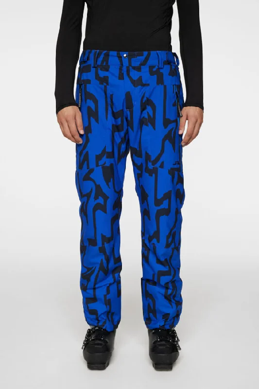 Men’s tight chino denim-Clarke Print Pant