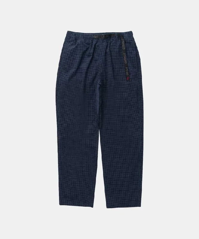 Men’s baggy denim jeans-O.G. Grid Check Jam Pant