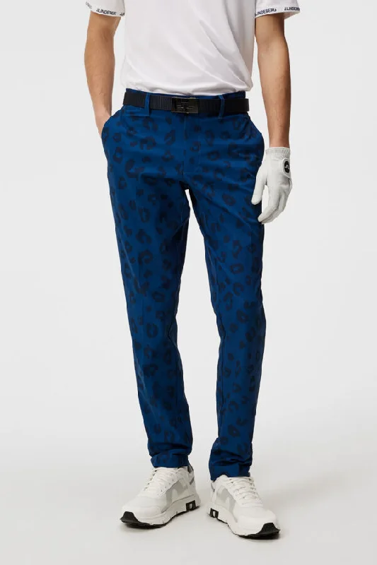 Men’s elastic straight jeans-Tim Tour Print Pant