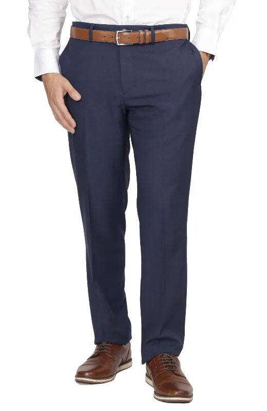 Men’s breezy tight trousers-Timeless Solid Dress Pants