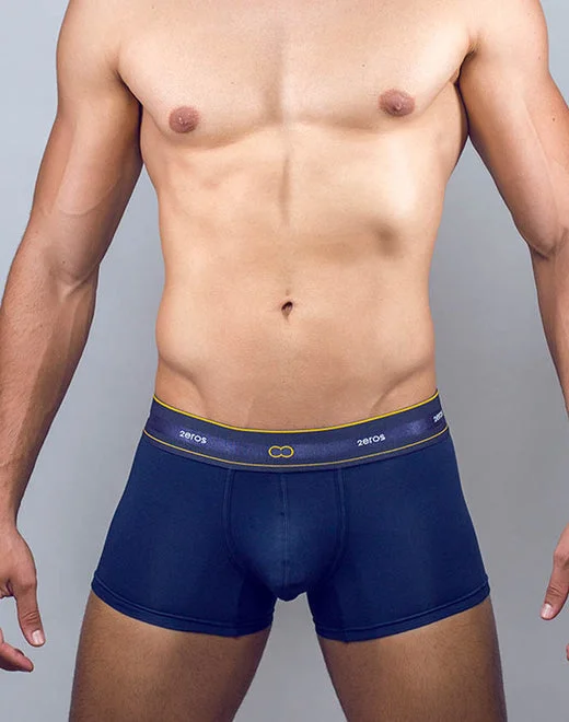 men's modal underwear assortment-U31 Adonis Trunk Underwear  -  Navy