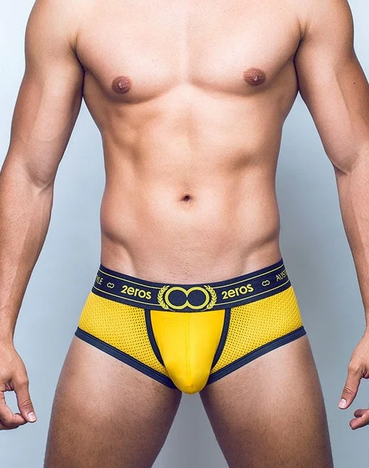 men's bamboo underwear monthly-Apollo Nano Trunk Underwear - Gold