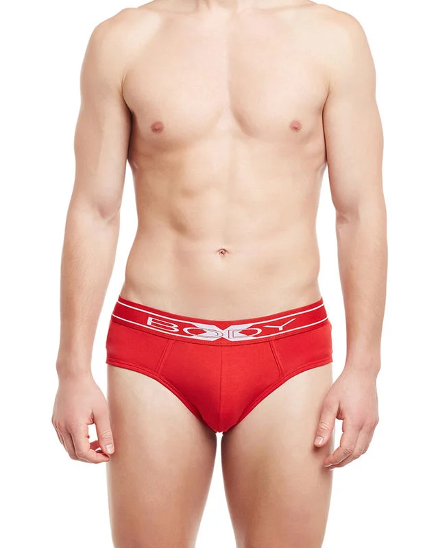 men's supportive underwear service-Body X Solid Briefs-BX10B-Grenadine