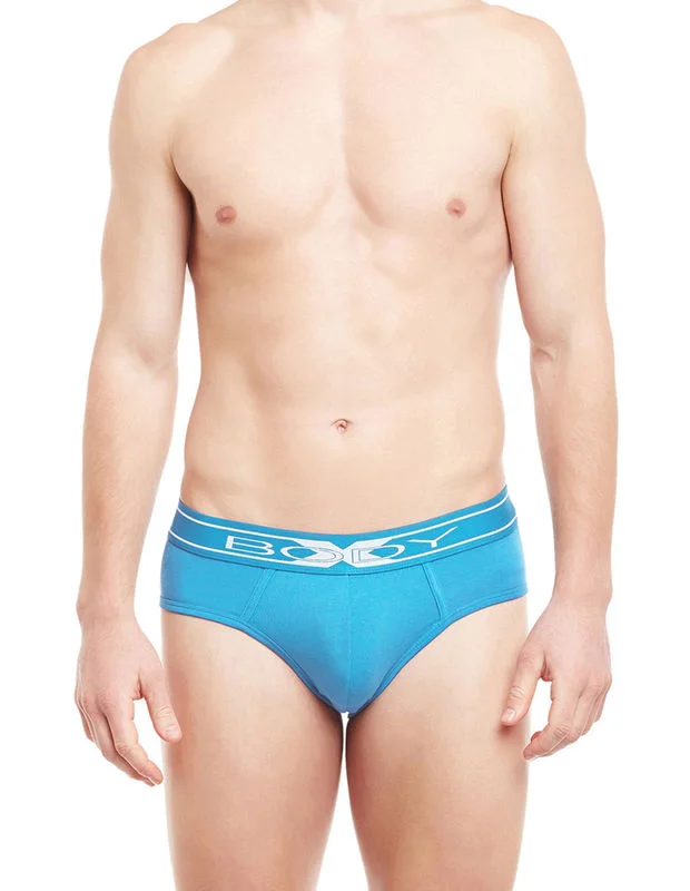 men's cooling underwear monthly-Body X Solid Briefs-BX10B-Hawaiian Ocean