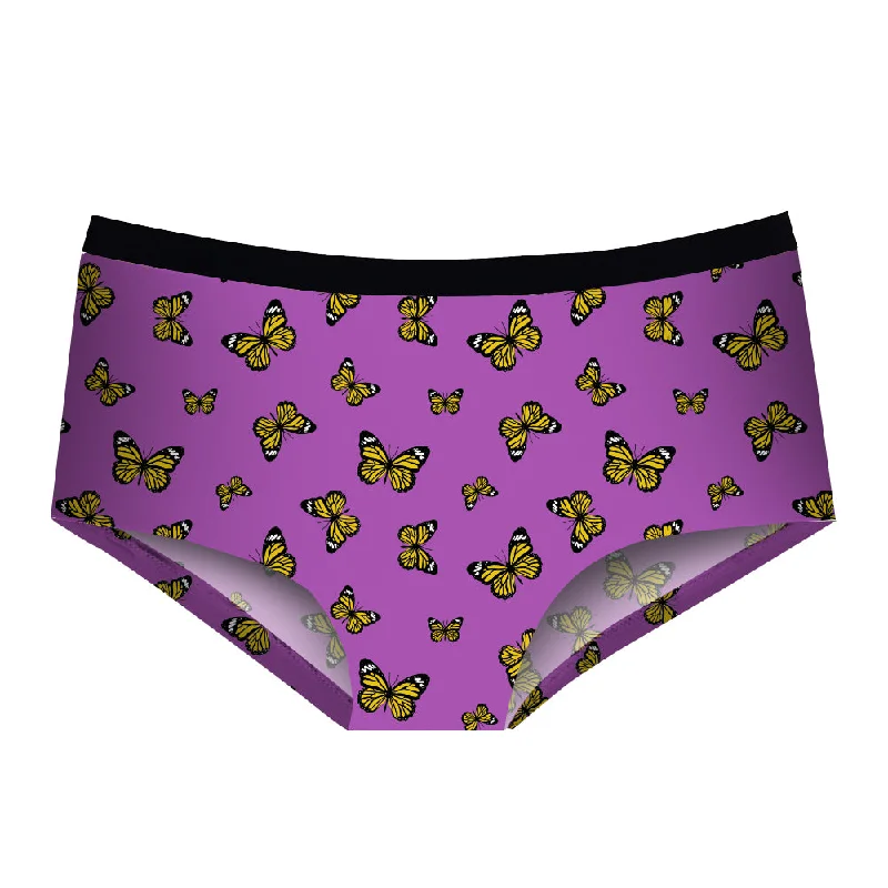 men's workout trunks for training-Butterfly - Cheeky Brief