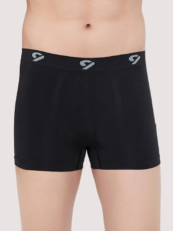 men's supportive underwear collection-C9 Airwear Trunk/Boxer For Men - Black