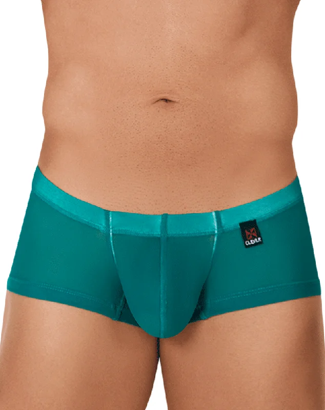 men's soft underwear subscription-Clever 0604-1 Explore Trunks Green