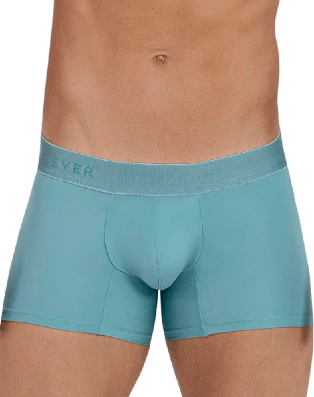 men's organic cotton underwear offer-Clever 1126 Vital Trunks Green