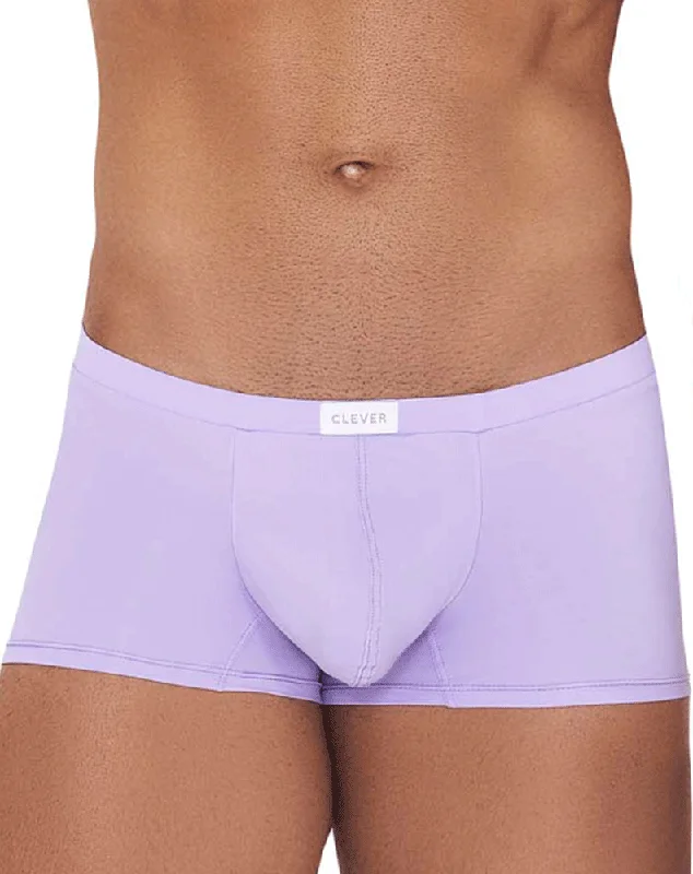 men's anti-odor underwear pack-Clever 1204 Angel Trunks Violet