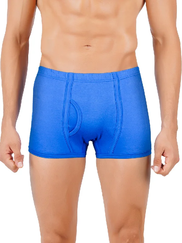 men's modal underwear delivery-Combed Cotton without Pocket Trunk Inner Elastic Vintrack (2PCs Pack)