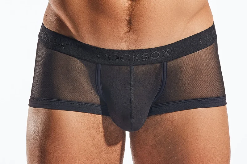 men's plain underwear pack-CX68ME Mesh Trunk