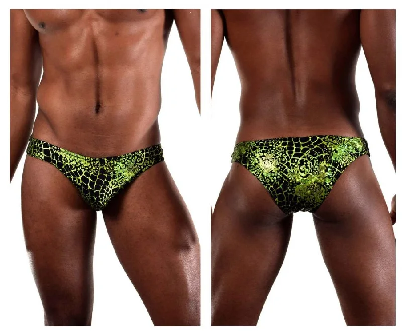 men's supportive underwear collection-Doreanse 1257-PRN Space Venom Briefs Color Printed