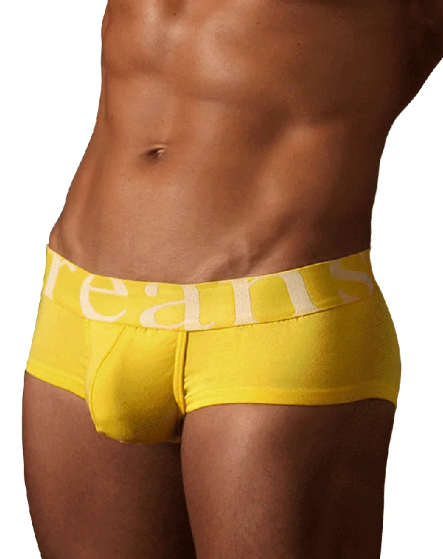 men's everyday underwear assortment-Doreanse 1779 Pouch Mini Trunk Yellow