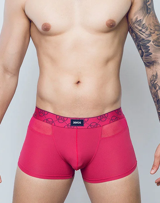 men's durable underwear monthly-Himeros Underwear Trunk - Raspberry