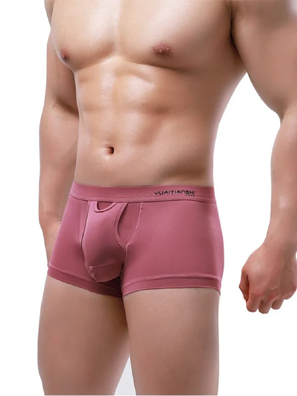 men's fitted briefs for shape-Men's Three-Opening Underwear