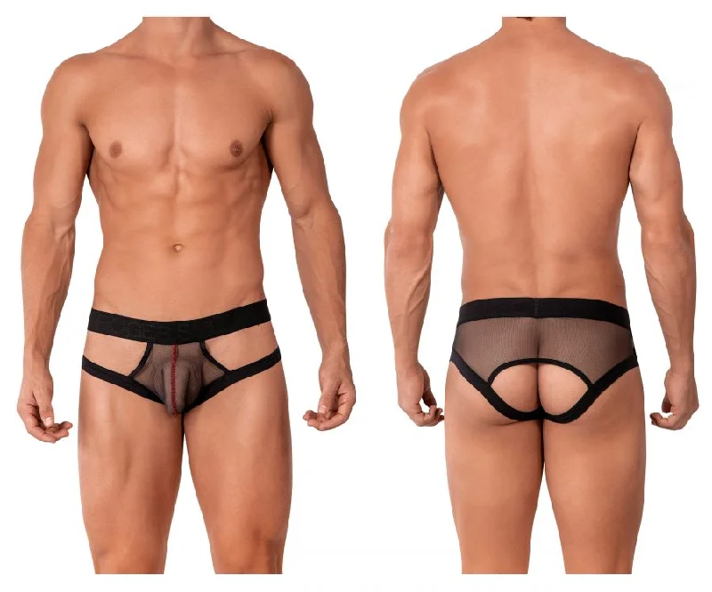 men's compression underwear promotion-Roger Smuth RS014 Jockstrap Color Black