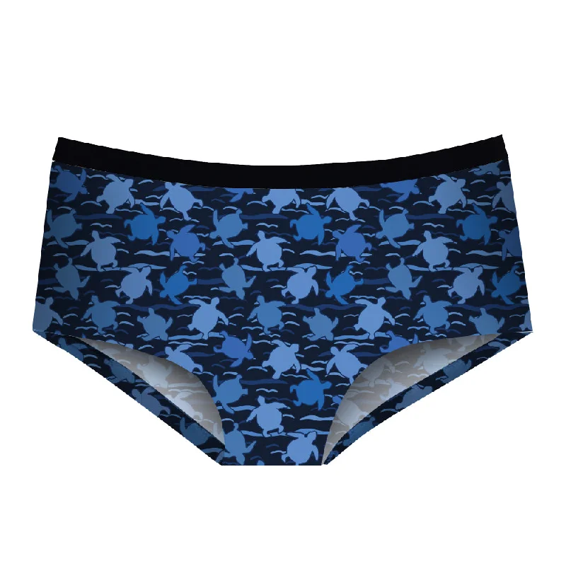 men's slimming briefs for contour-SeaTurtles - Cheeky Brief