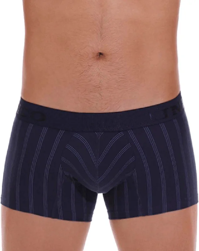 men's seamless underwear collection-Unico 22100100103 Senda Trunks 82-dark Blue