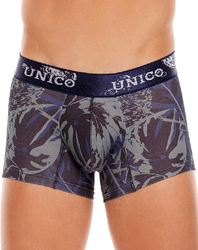 men's organic cotton underwear offer-Unico 22100100112 Seco Trunks 90-printed