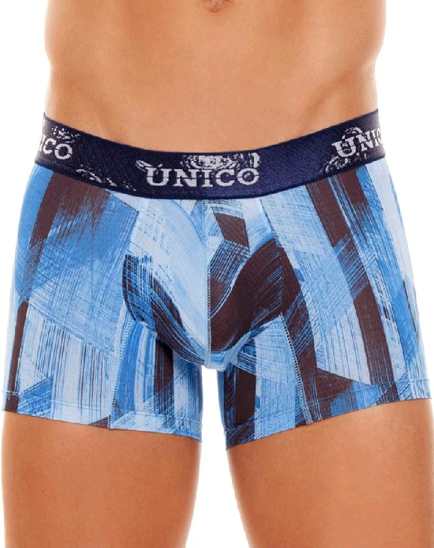 men's moisture-wicking underwear bundle-Unico 22100100123 Tintado Trunks 63-printed