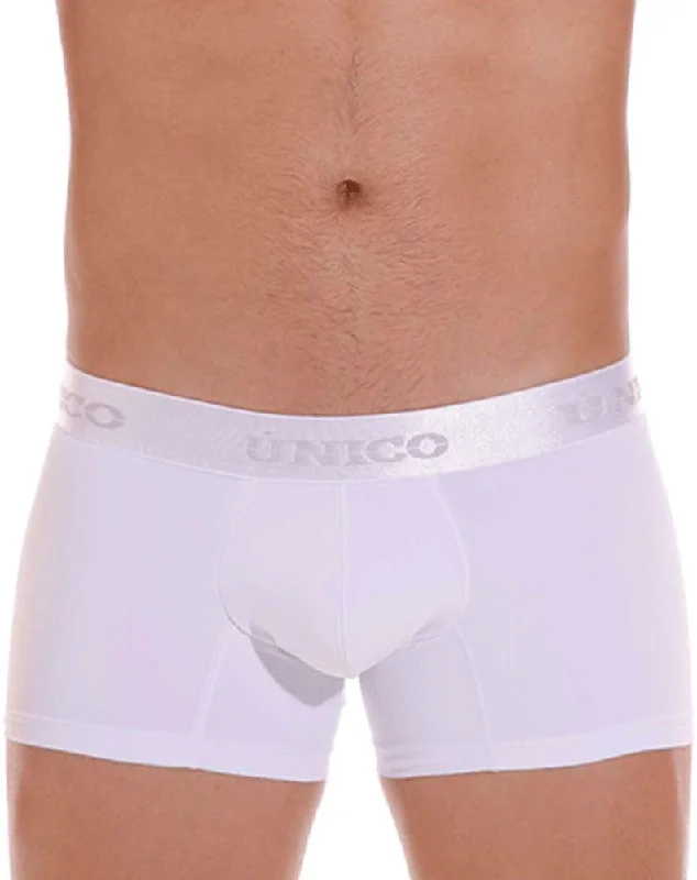 men's compression underwear bundle-Unico 22120100101 Cristalino A22 Trunks 00-white