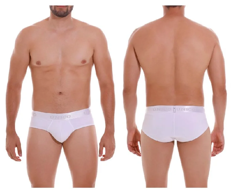 men's workout underwear subscription-Unico 22120201105 Cristalino M22 Briefs Color 00-White