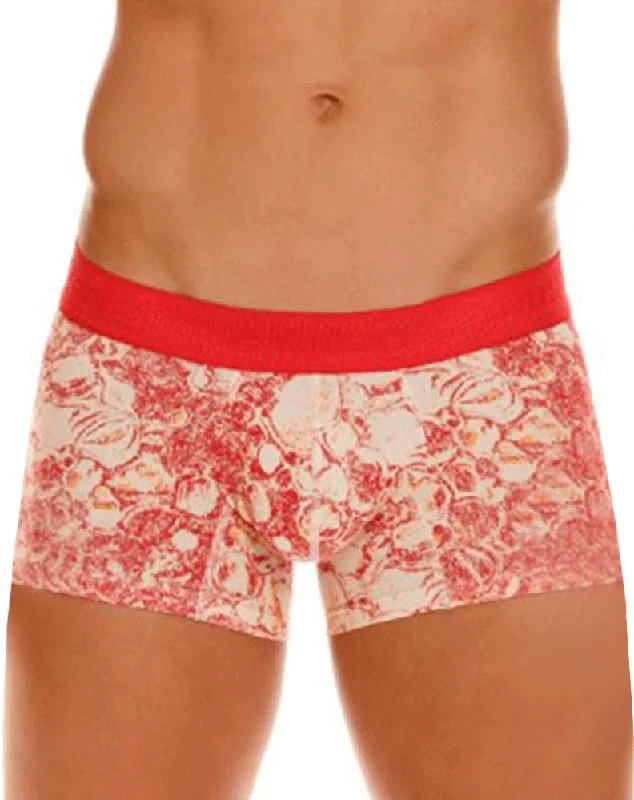 men's slim-fit underwear deal-Unico 23050100119 Pompa Trunks 63-coral