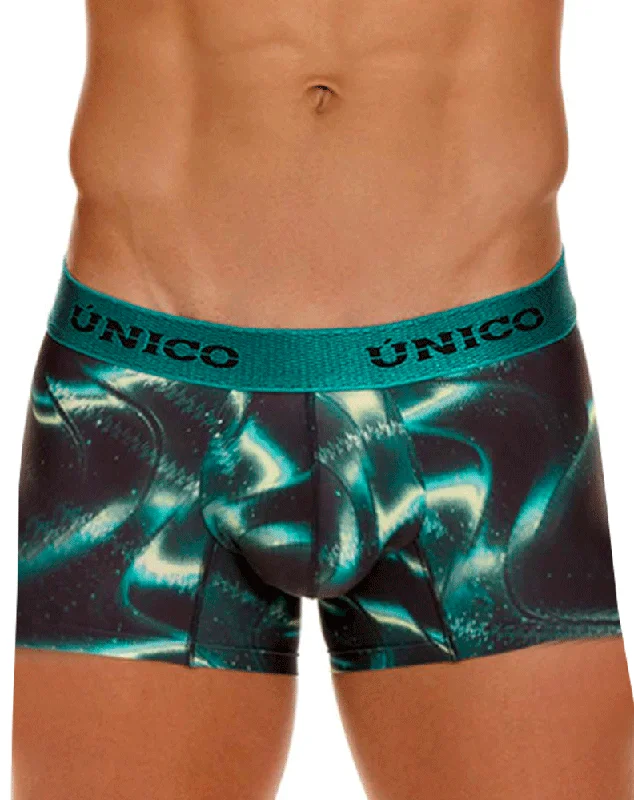 men's breathable underwear monthly-Unico 23080100105 Boreal Trunks 43-green