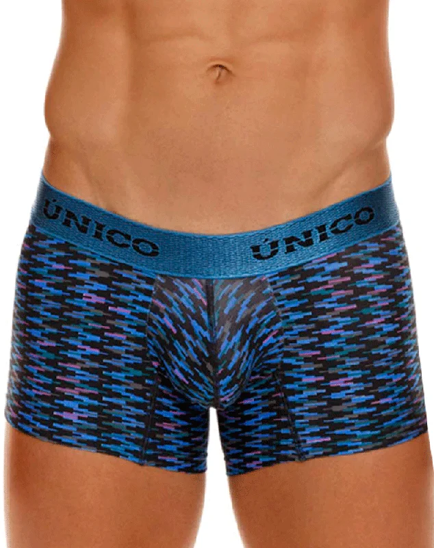 men's microfiber underwear sale-Unico 23080100121 Filamento Trunks 46-blue